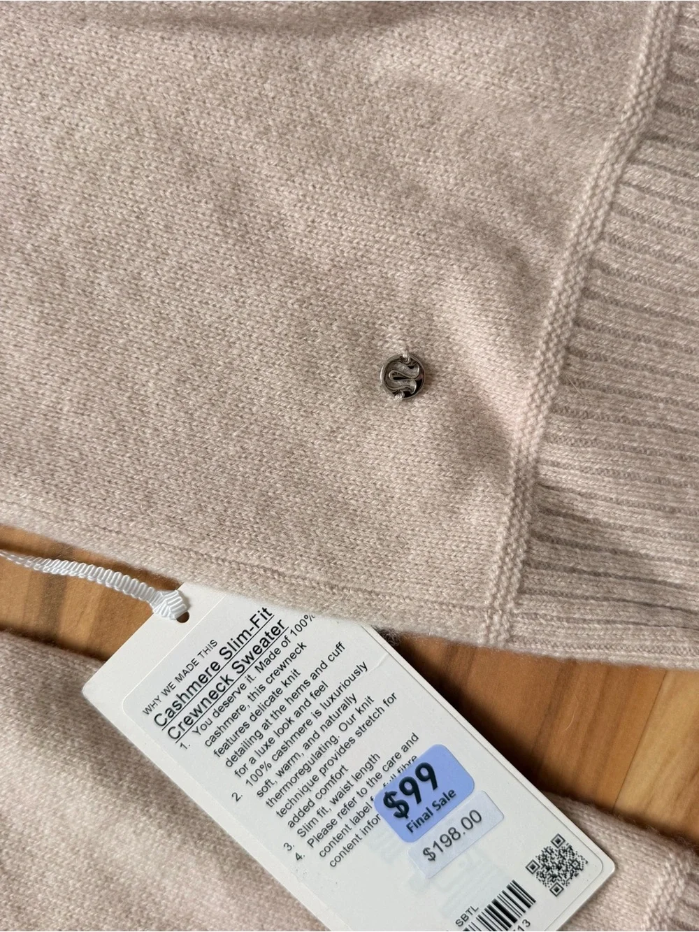 Lululemon Women's Crewneck Cashmere Sweater